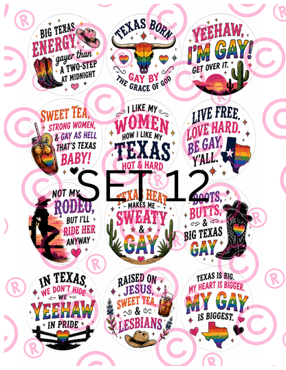 PRIDE Cupcake Toppers