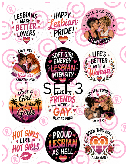 PRIDE Cupcake Toppers