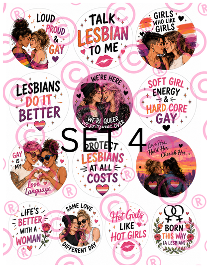 PRIDE Cupcake Toppers