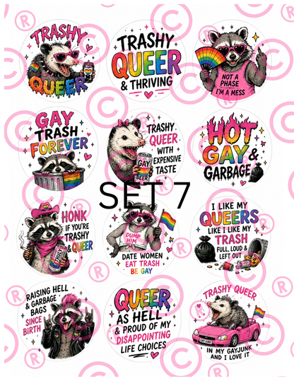 PRIDE Cupcake Toppers