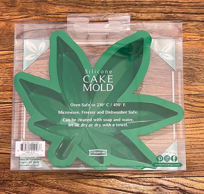Pot Leaf Cake Mold
