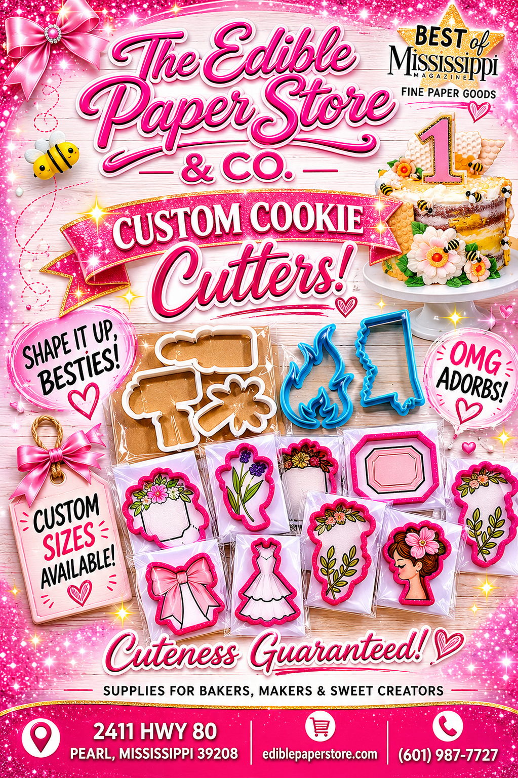 2.5 Inch Custom Cookie Cutters (Copy)