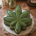 Pot Leaf Cake Mold