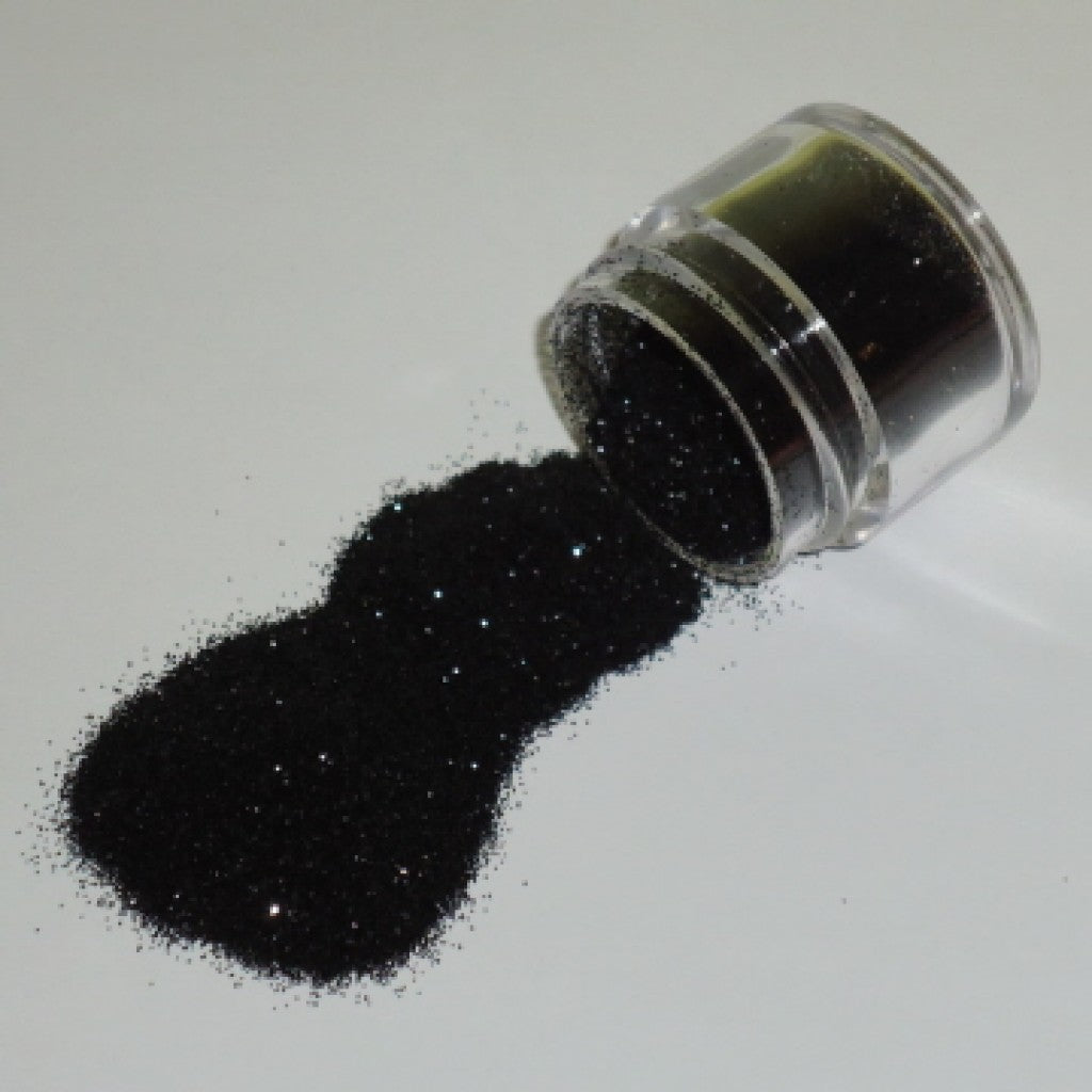 Black Sparkle Edible Glitter