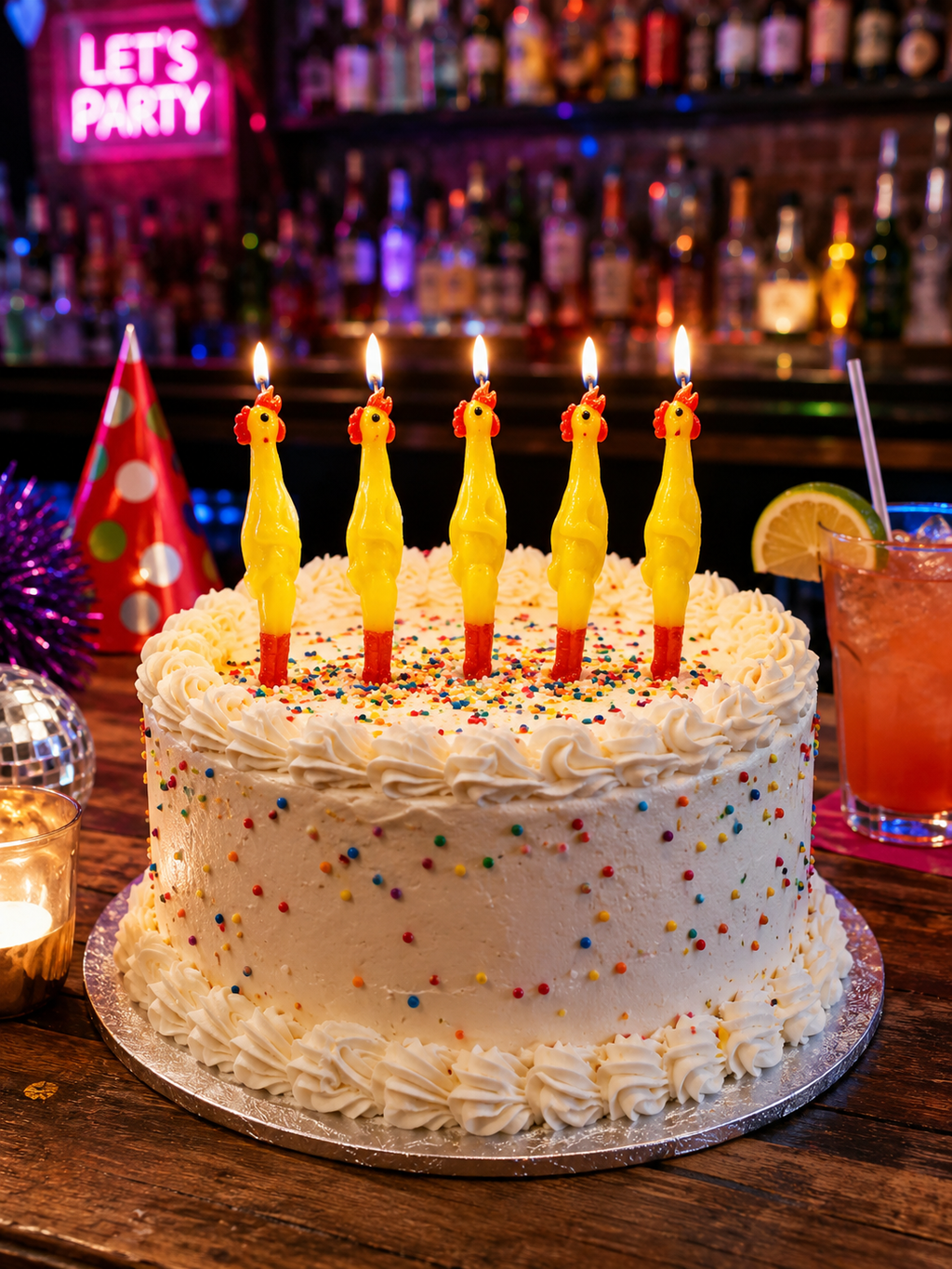 Rubber Chicken Candles